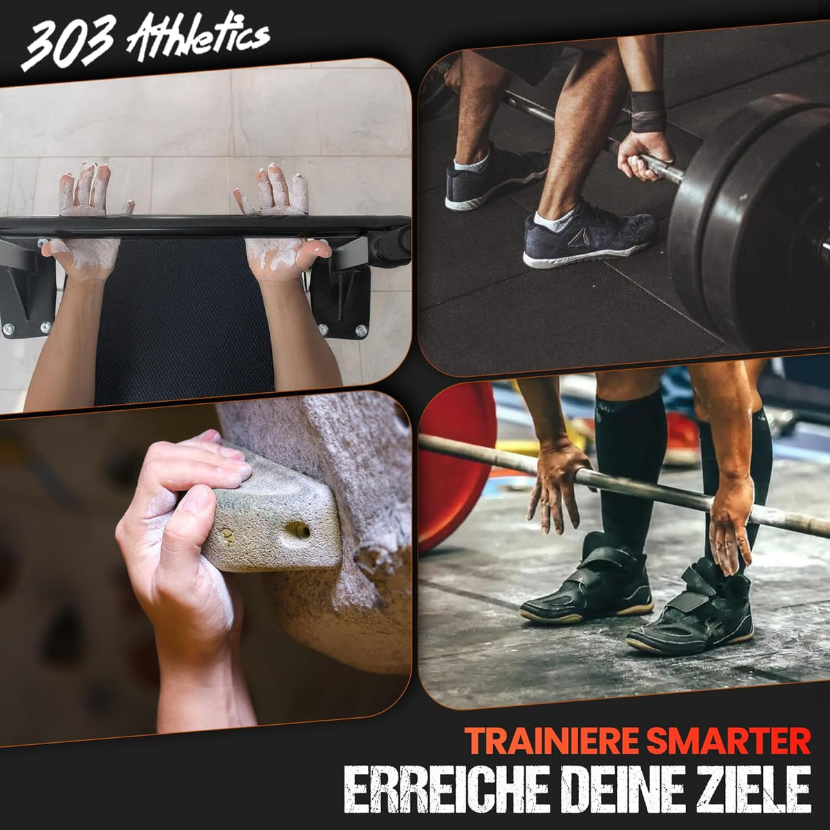 Einsatzbereiche von 303 Athletics Liquid Chalk in verschiedenen Sportarten